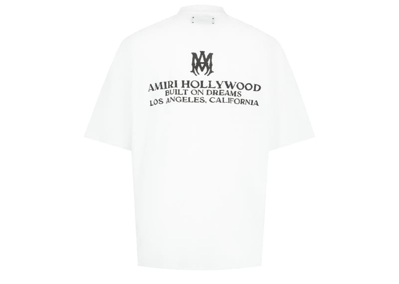 Amiri Built On Dreams Oversized Tee White