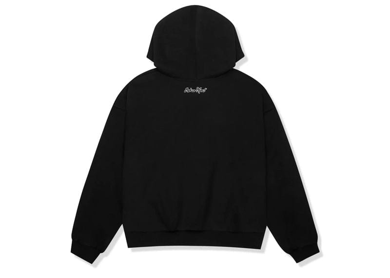 Broken Planet Sun Zip-Up Hoodie Midnight Black