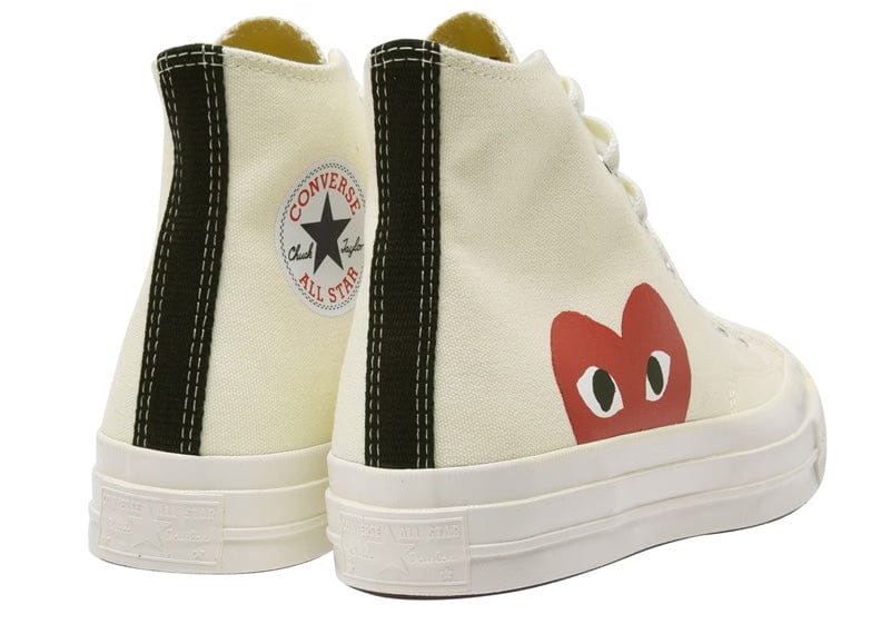 Converse Chuck Taylor All-Star Hi x Comme des Garçons Play White Milk