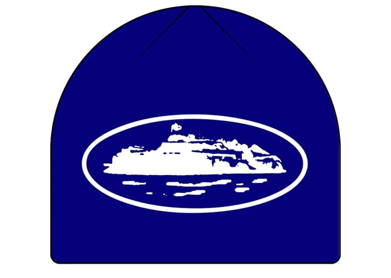 Corteiz Alcatraz Skully Royal Blue