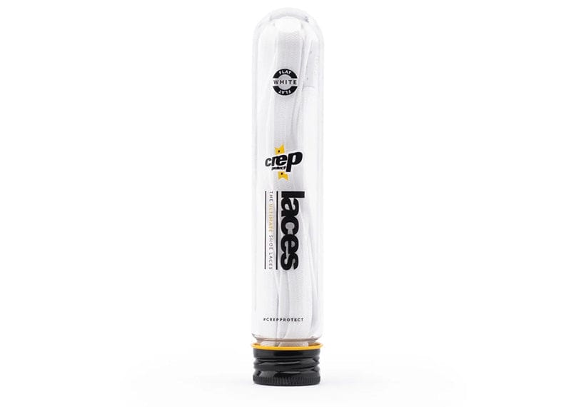 Crep Protect Ice White Flat Sneaker Laces