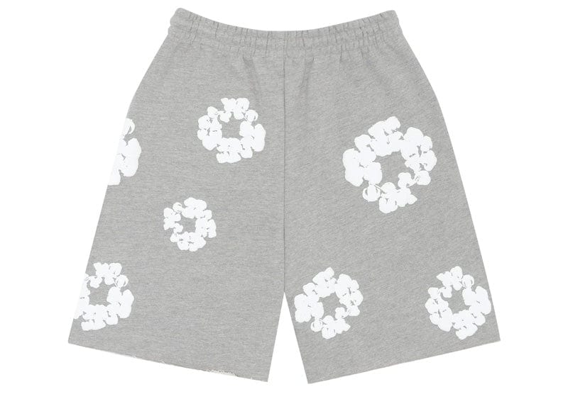 Denim Tears The Cotton Wreath Shorts Light Grey
