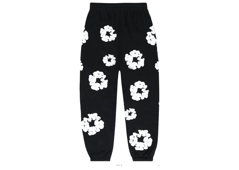 Denim Tears The Cotton Wreath Sweatpants Black