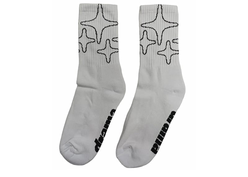 Drama Call 3STA Socks White/Black
