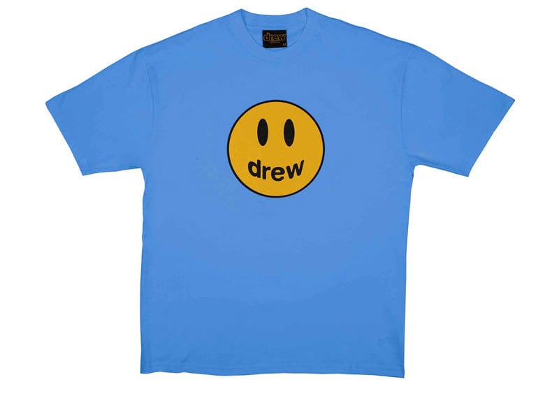 Drew Mascot Tee Sky Blue