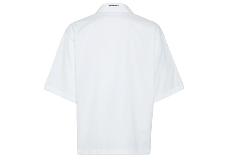 Dsquared2 Muay Thai Short Sleeved Shirt White
