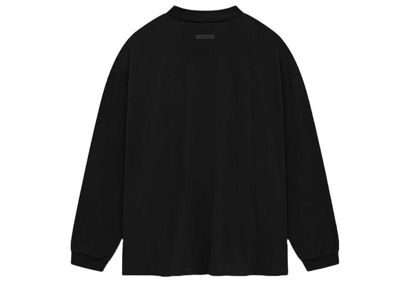 Fear of God Essentials Jersey Long Sleeve Tee (FW24) Black