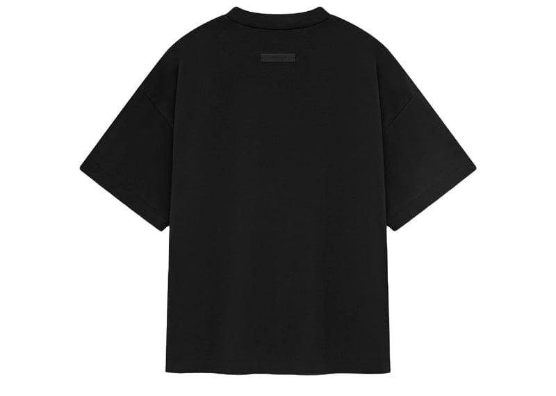 Fear of God Essentials Kids Jersey Crewneck II Tee (FW24) Black (4/5 Years)