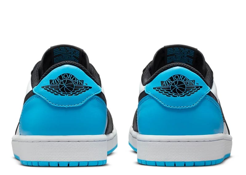 Air Jordan 1 Retro Low OG Black Dark Powder Blue