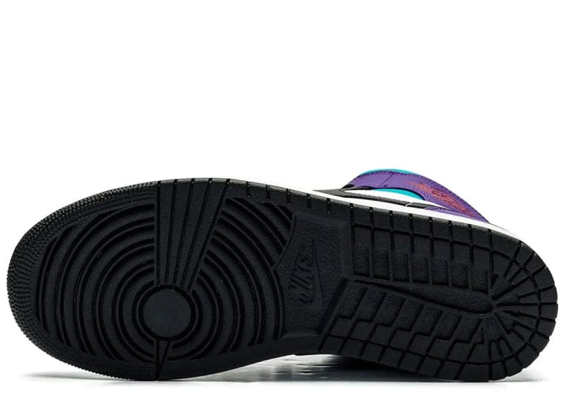 Jordan 1 Mid Court Purple Tropical Twist