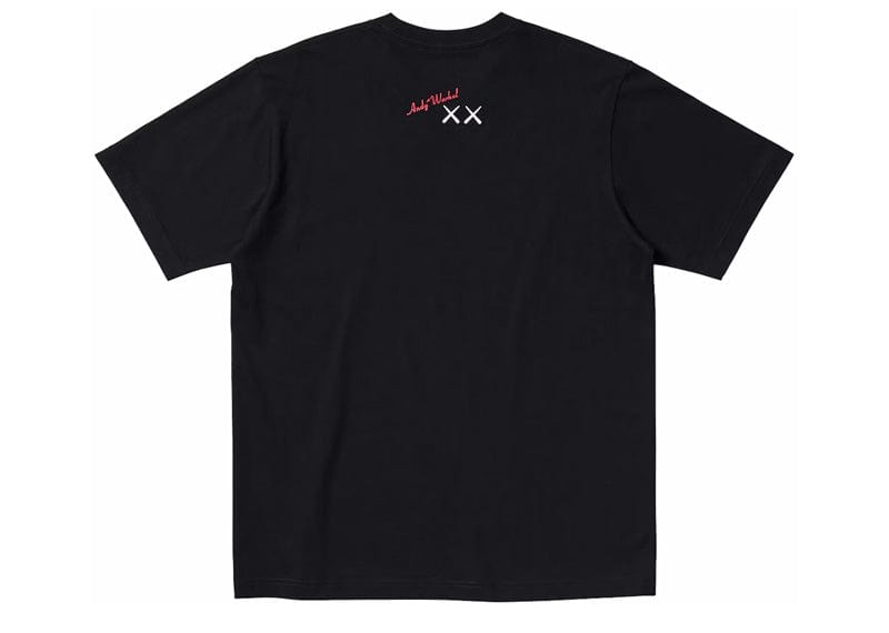 Kaws x Uniqlo Warhol UT Graphic Tee Black