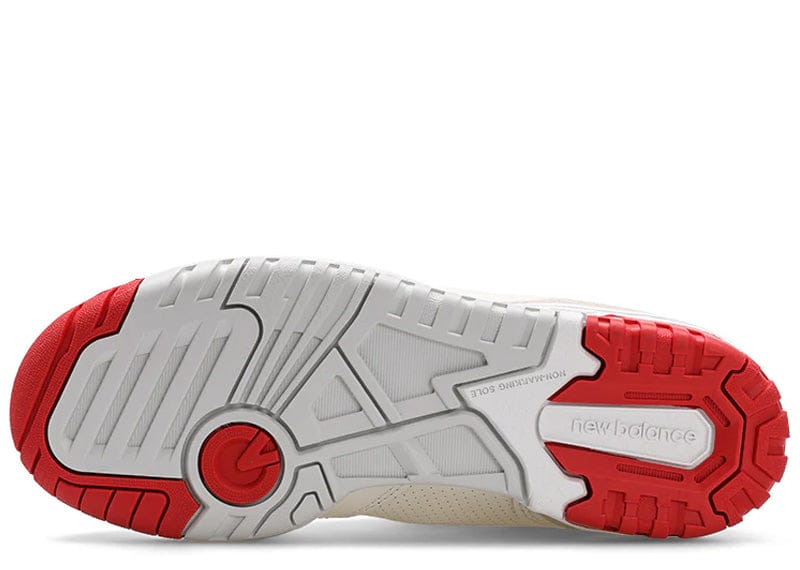 New Balance 550 Sea Salt True Red