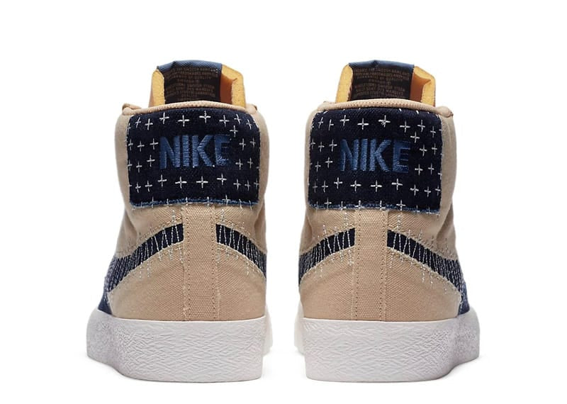 Nike SB Zoom Blazer Mid Sashiko Sesame