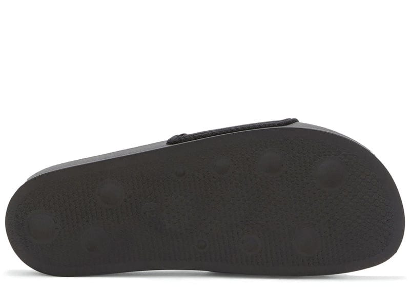 Palm Angels Monogram Pool Sliders Black