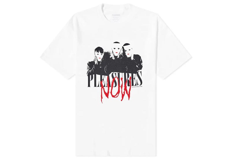 Pleasures Masks Tee White