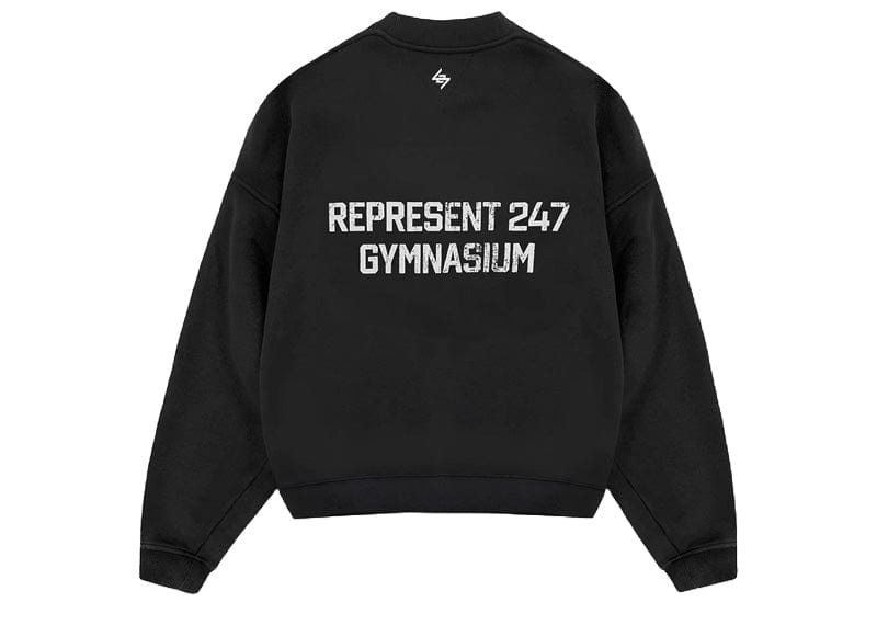 Represent 247 Gymnasium Boxy sweater off black
