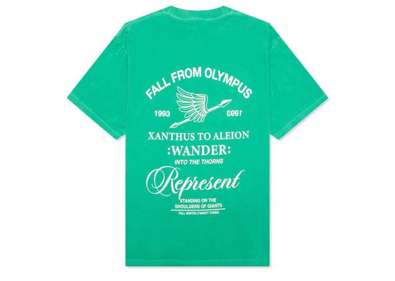 Represent Fall From Olympus T-Shirt Island Green