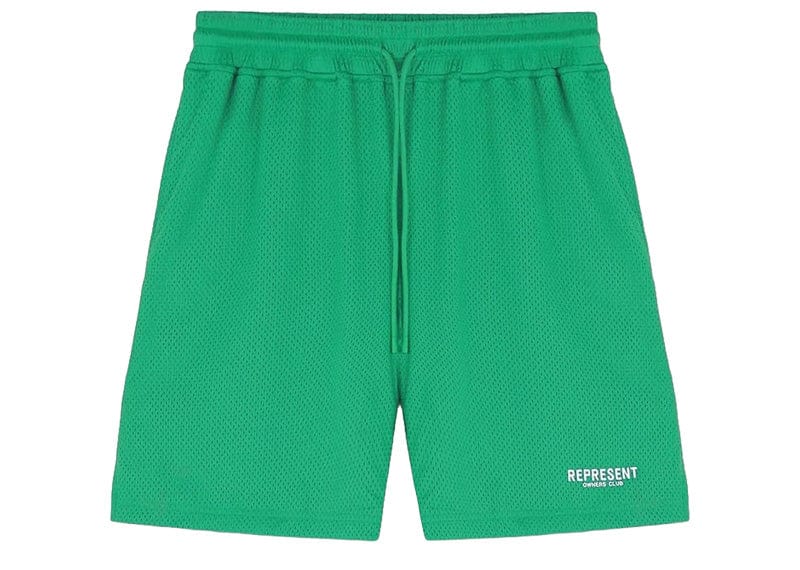 Represent Owners Club Mesh Shorts Island Green