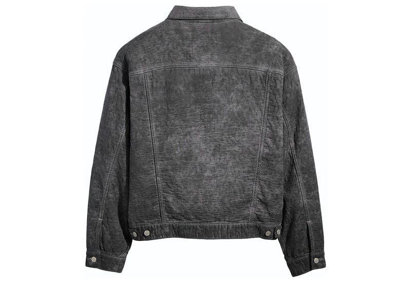 Levi's x Stussy Dyed Jacquard Trucker Jacket Black