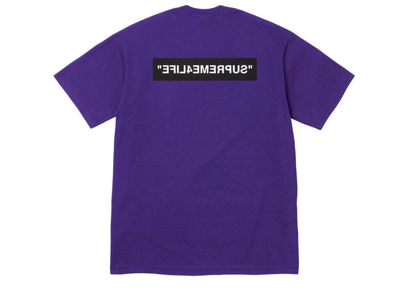Supreme 4 Life Tee Purple
