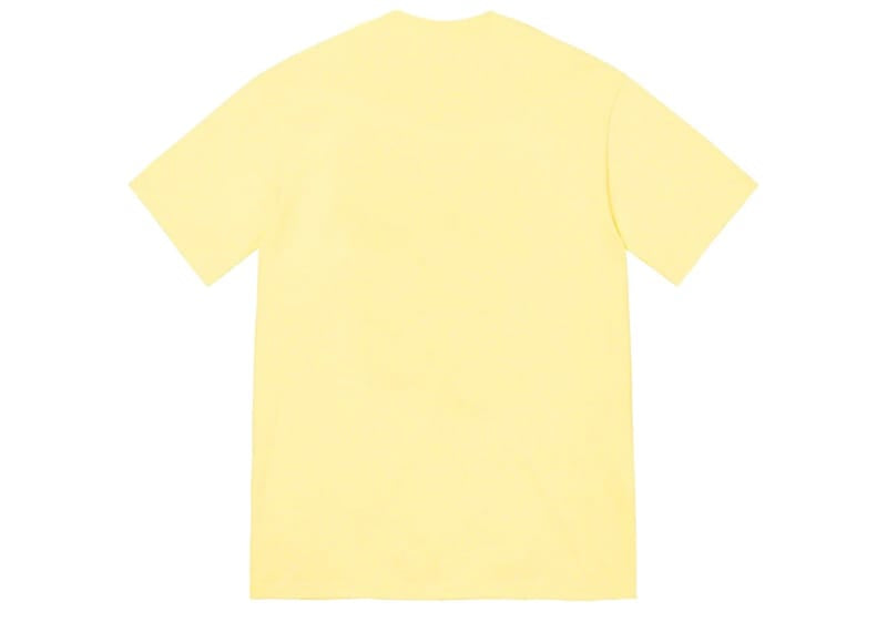 Supreme Al Green Tee Pale Yellow