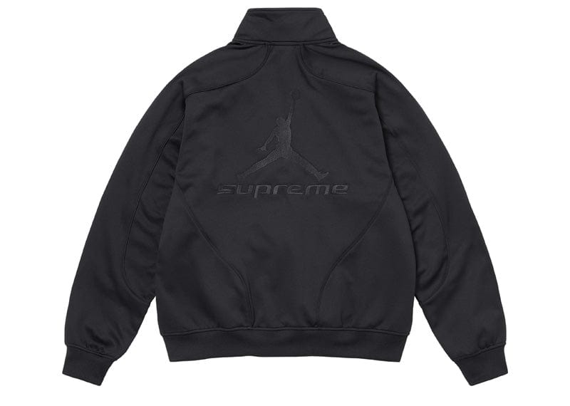 Supreme Jordan Tricot Track Jacket Black