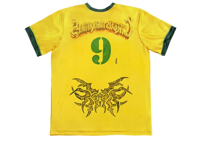 Travis Scott Brazil Soccer Jersey Yellow