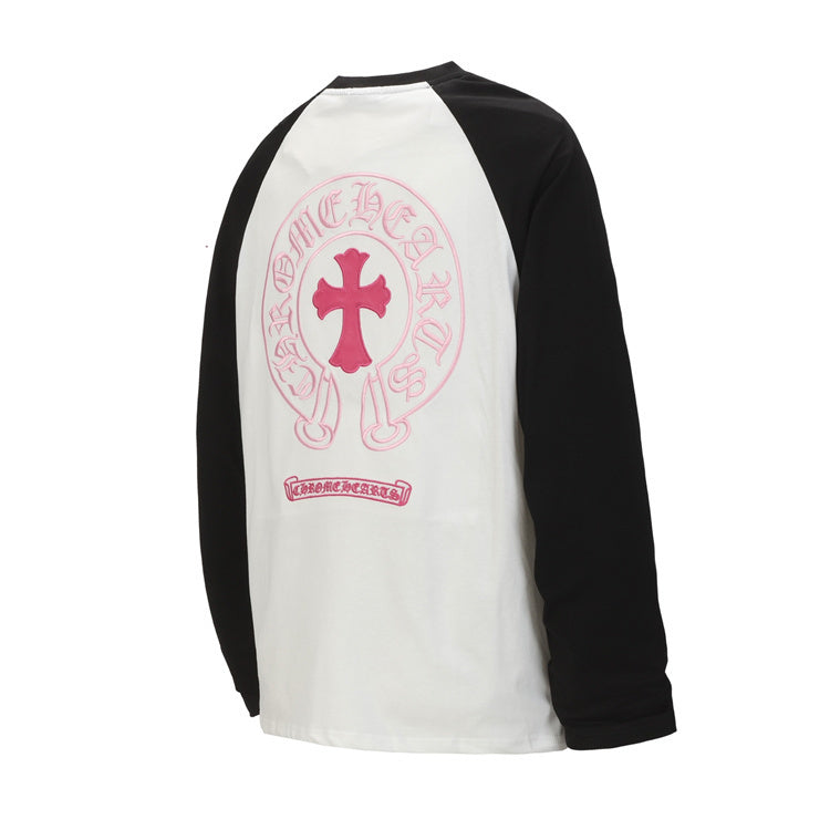 Chrome Hearts Horshoe - Long Sleeve White/Black