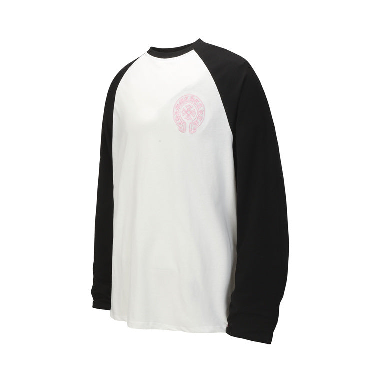 Chrome Hearts Horshoe - Long Sleeve White/Black