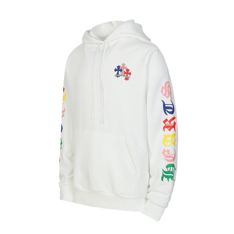 Chrome Hearts Multi Colour Hoodie - White
