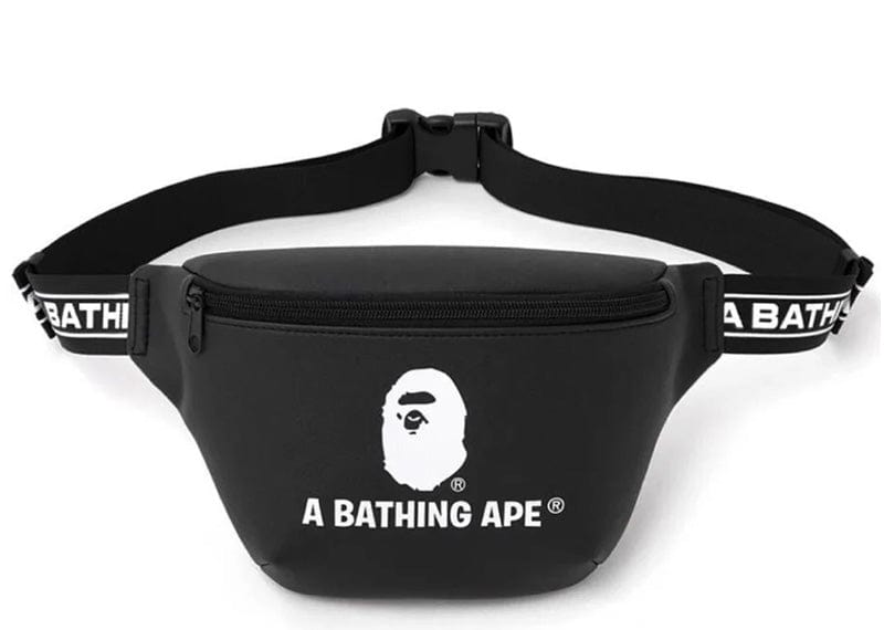 Bape Black Fanny Pack