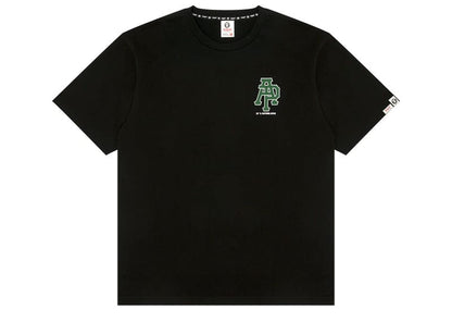 AAPE Basic Graphic Print Regular Fit Tee Black