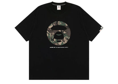 Aape By A Bathing Ape Camo Moon Face Black T-shirt