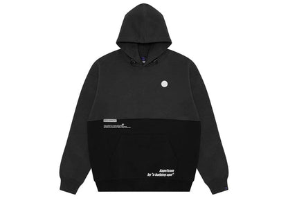 AAPE Grey Black CVC Hoodie