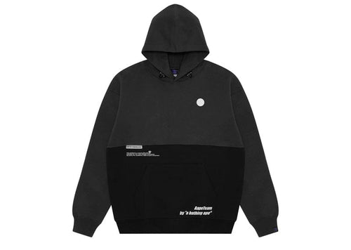 AAPE Grey Black CVC Hoodie