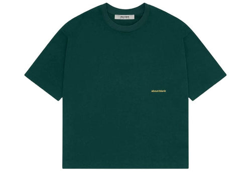 About:Blank Box T-Shirt Epsom Green Yellow