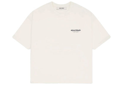 About:Blank Emblem T-Shirt Oat