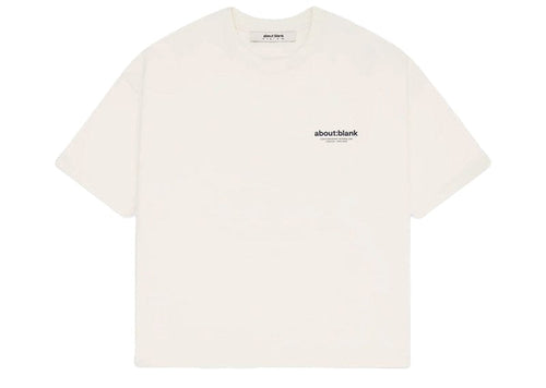About:Blank Emblem T-Shirt Oat