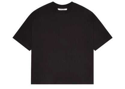 About:Blank Mock Neck T-shirt Black Ecru