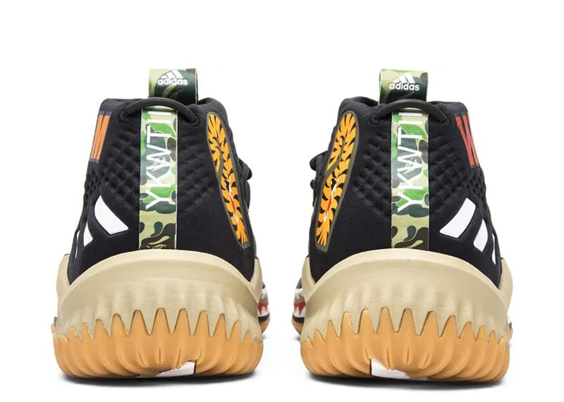 adidas Dame 4 A Bathing Ape Camo