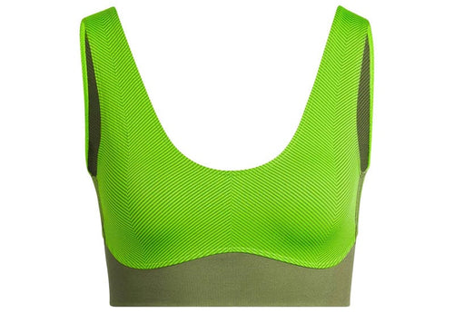 adidas IVP Knit Bra Sports Semi Solar Slime/Wild Pine