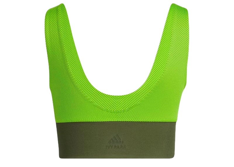 adidas IVP Knit Bra Sports Semi Solar Slime/Wild Pine
