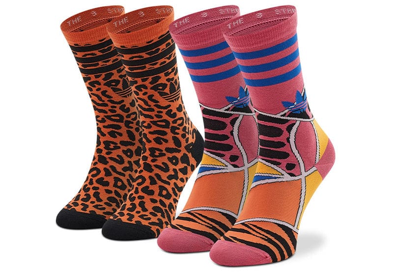 adidas Originals Collab Crew Socks 2 Pairs - Multicolor