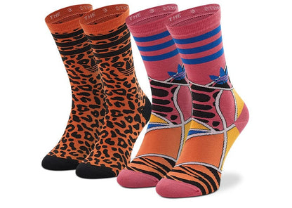 adidas Originals Collab Crew Socks 2 Pairs - Multicolor