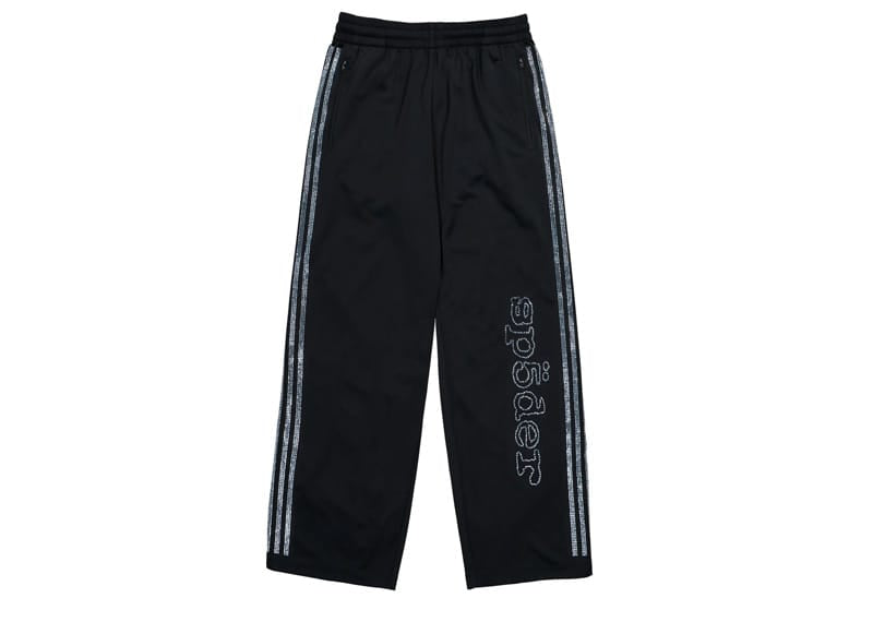 adidas x Sp5der Rhinestone Track Pants Black