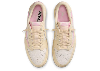 Air Jordan 1 Retro Low OG SP Travis Scott Muslin Shy Pink