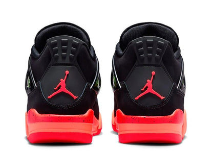 Air Jordan 4 Retro Black Infrared Barely Volt (GS)