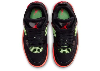 Air Jordan 4 Retro Black Infrared Barely Volt (GS)