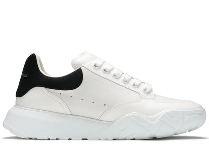 Alexander McQueen Oversized Court Trainer White Black (Women's)