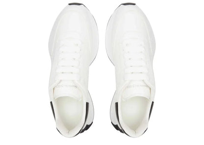 Alexander McQueen Sprint Runner White Black